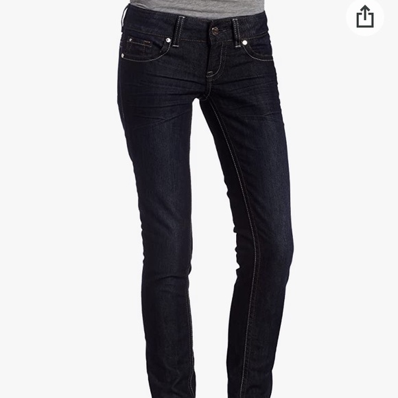 Buffalo Jem Skinny Low Rise Antique Wash Jeans - Picture 2 of 14